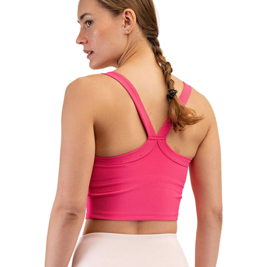 Nylon Rib Racerback Tank
