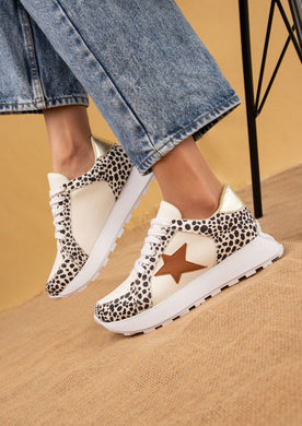 Spotted Cheetah Active Sneakers