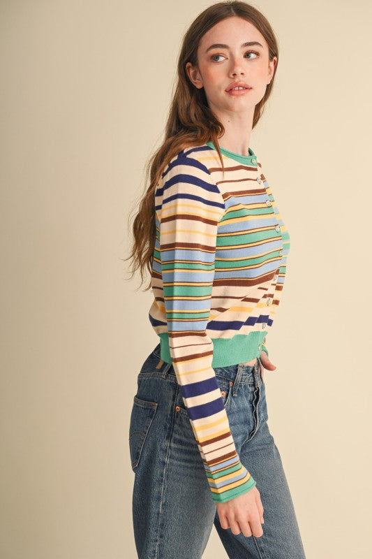 The Zoe Striped Sweater