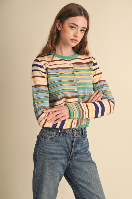 The Zoe Striped Sweater