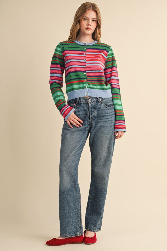 The Zoe Striped Sweater