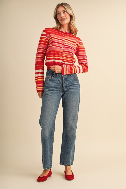 The Zoe Striped Sweater