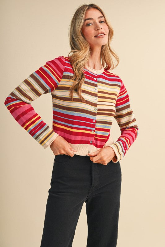 The Zoe Striped Sweater