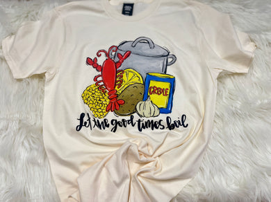 Let the Good Times Boil Crawfish Tee