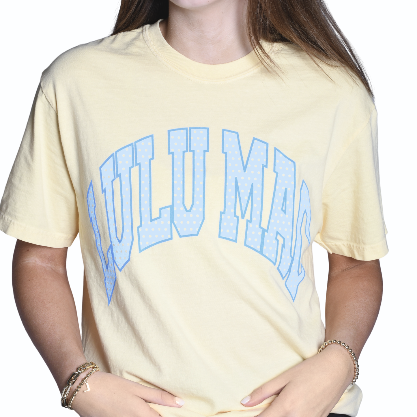 Lulu Mac Polka Dot Adult Butter Tee