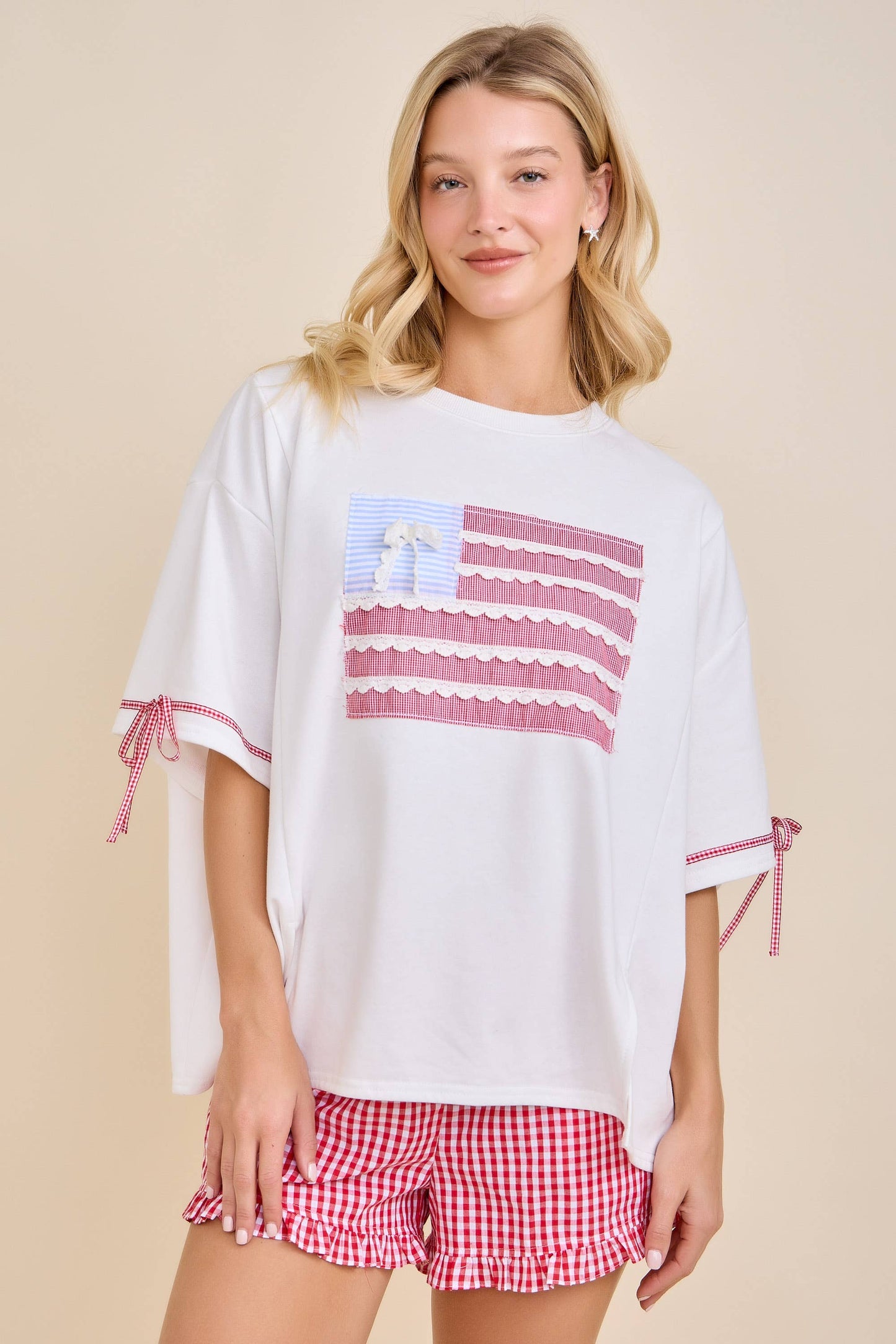 Miss Americana Bow Sleeve Top