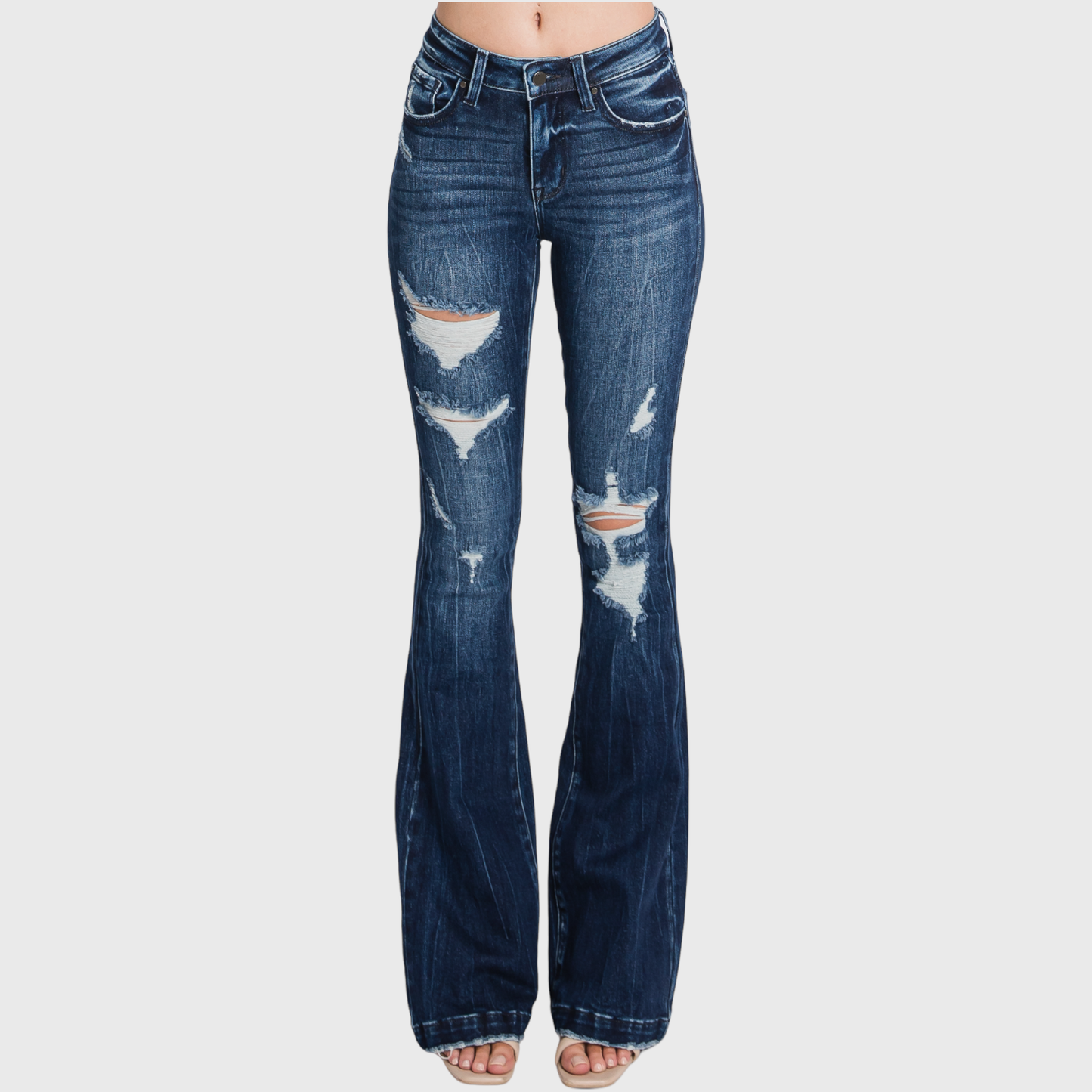 Petite Length Denver Flare Jeans