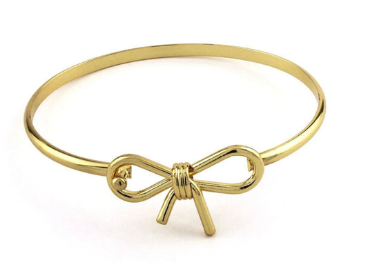 Erimish Bow Hook Cuff Bracelet