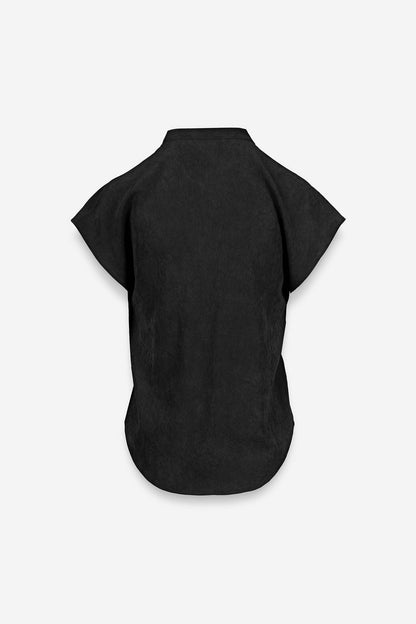 Soft Matte Drop Shoulder Blouse