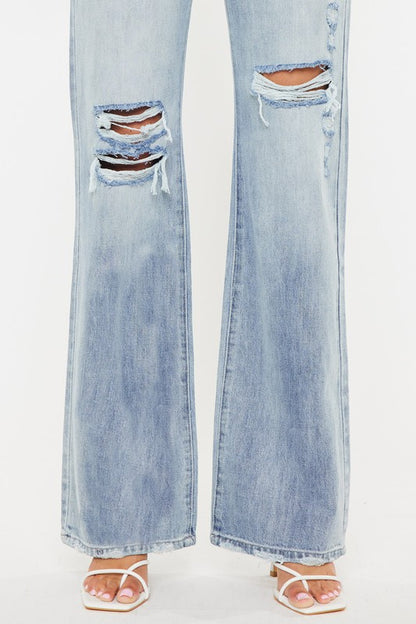 ULTRA HIGH RISE 90'S FLARE JEANS-KC7373ELV4