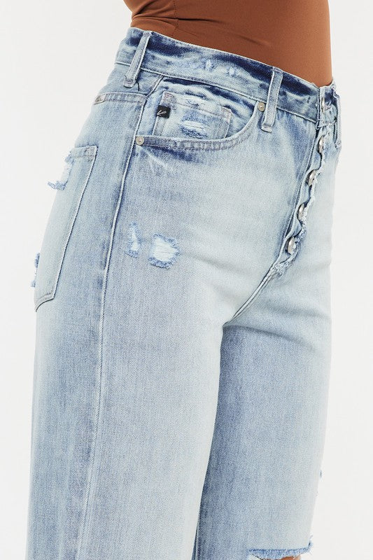 ULTRA HIGH RISE 90'S FLARE JEANS-KC7373ELV4