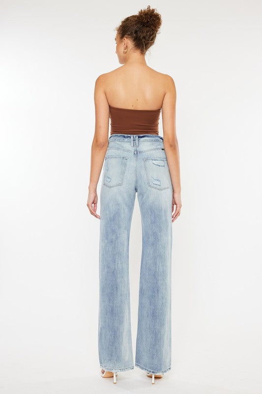 ULTRA HIGH RISE 90'S FLARE JEANS-KC7373ELV4