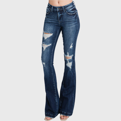 Petite Length Denver Flare Jeans