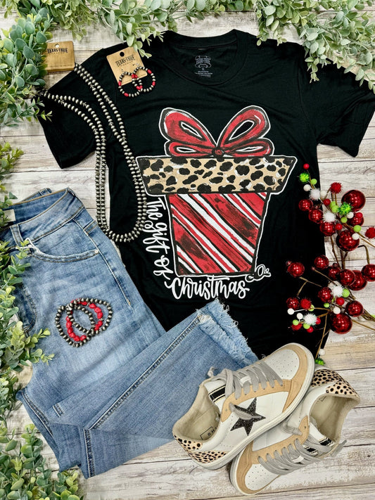 Candy Cane Christmas Gift Tee