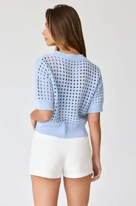 Alina Cropped Crochet Top
