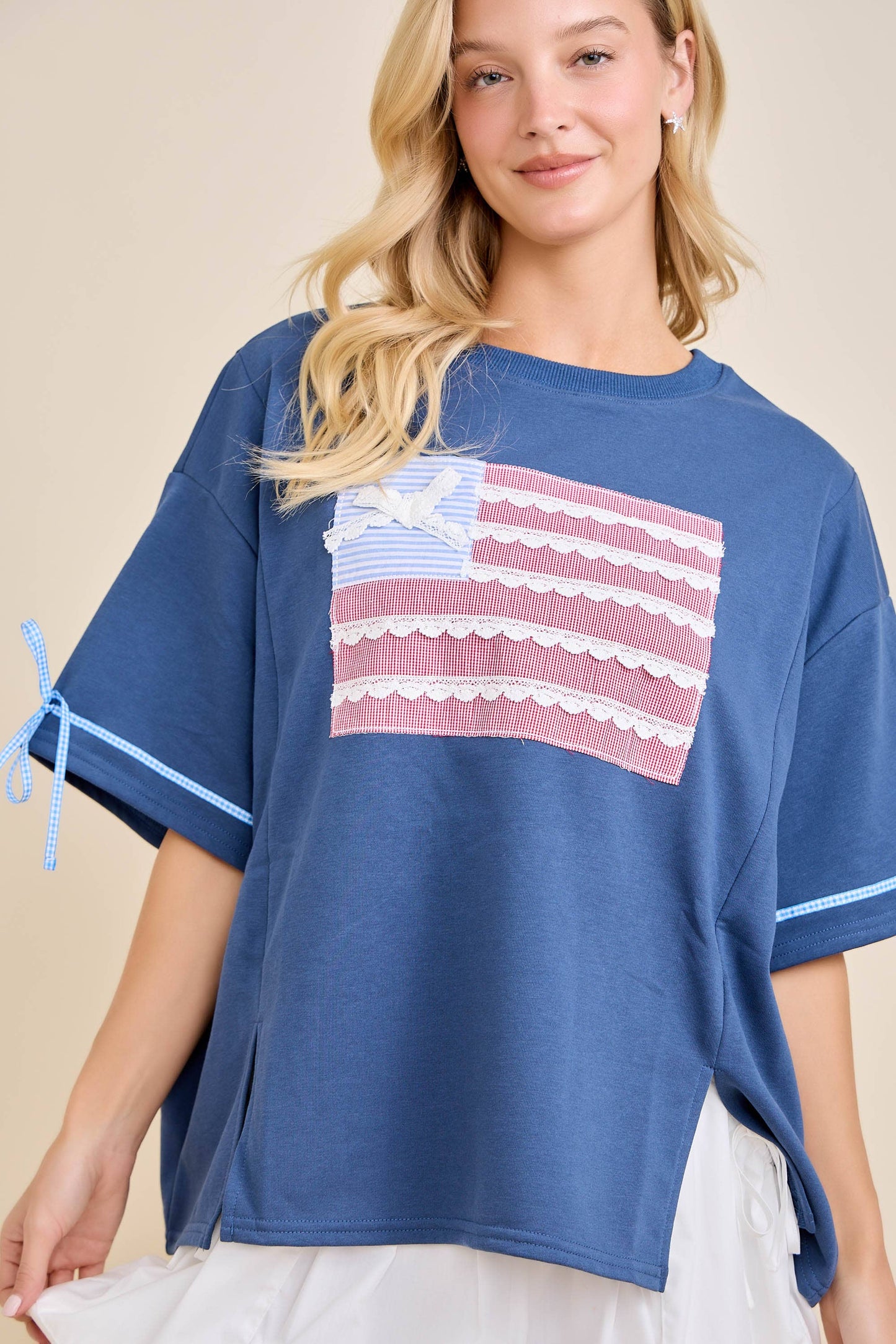 Miss Americana Bow Sleeve Top
