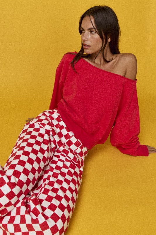 Demi Checkered Bottoms