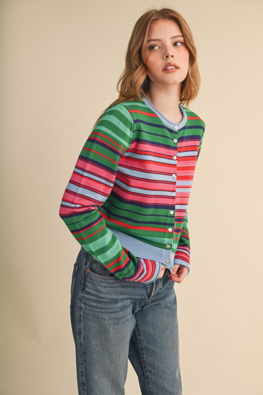 The Zoe Striped Sweater