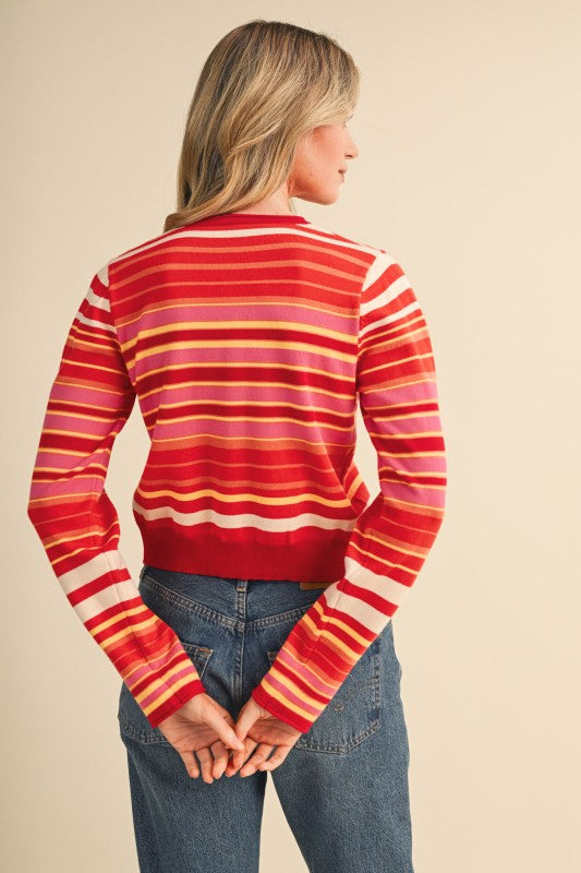 The Zoe Striped Sweater