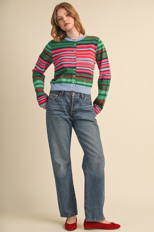 The Zoe Striped Sweater