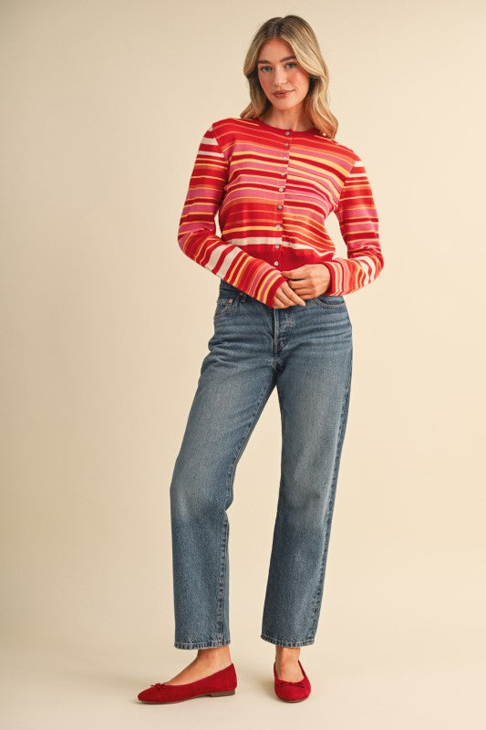 The Zoe Striped Sweater
