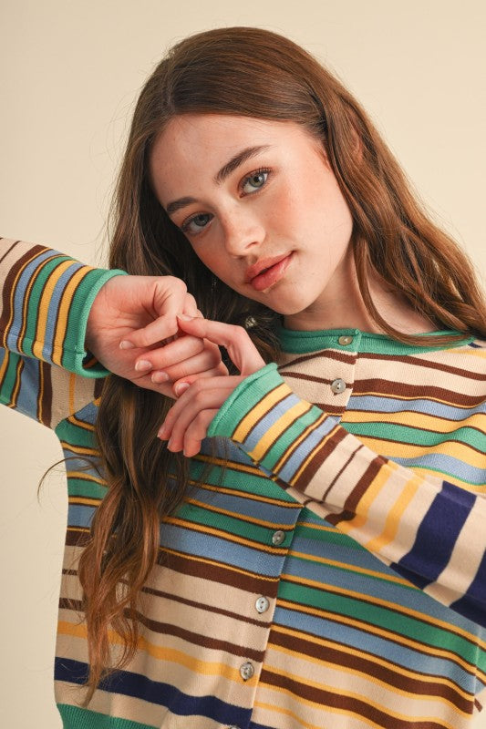 The Zoe Striped Sweater