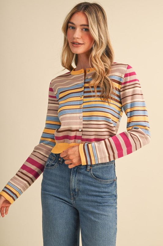 The Zoe Striped Sweater