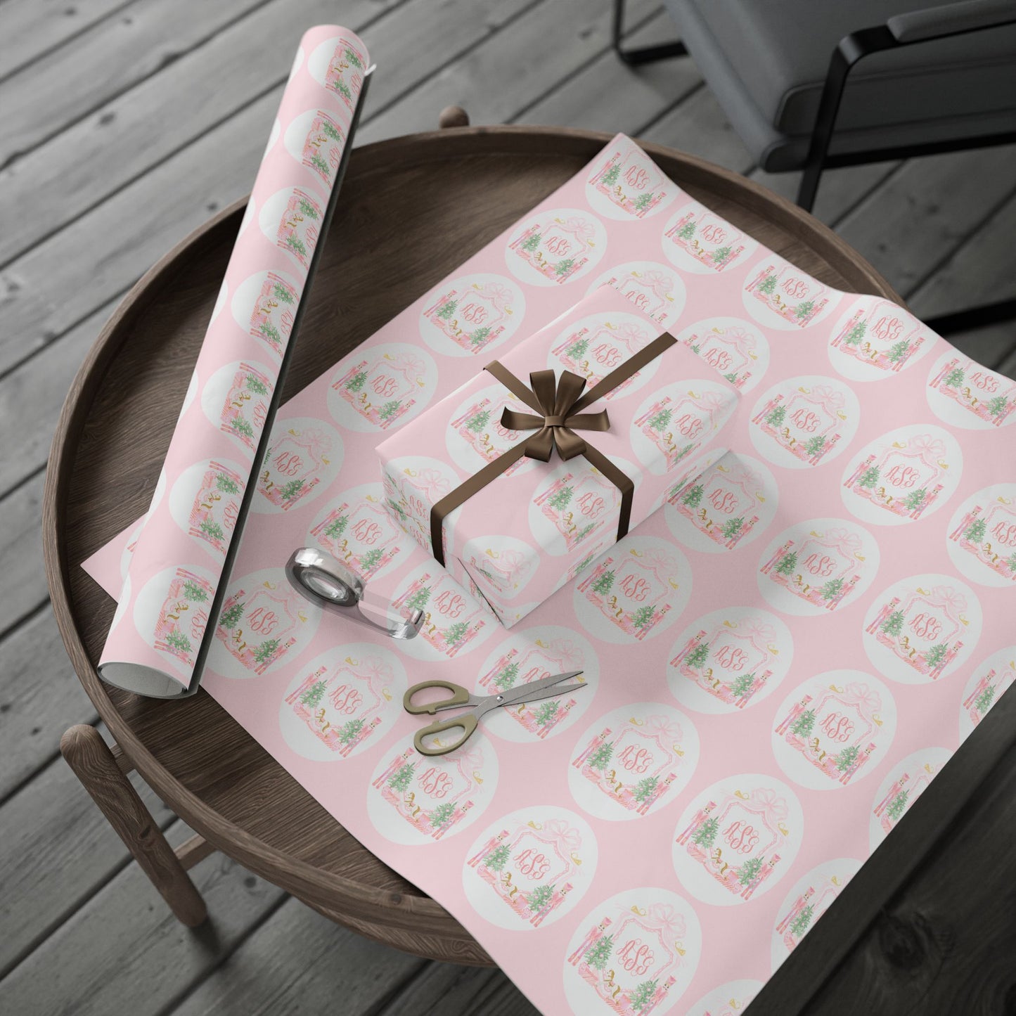 Personalized Nutcracker Wrapping Papers