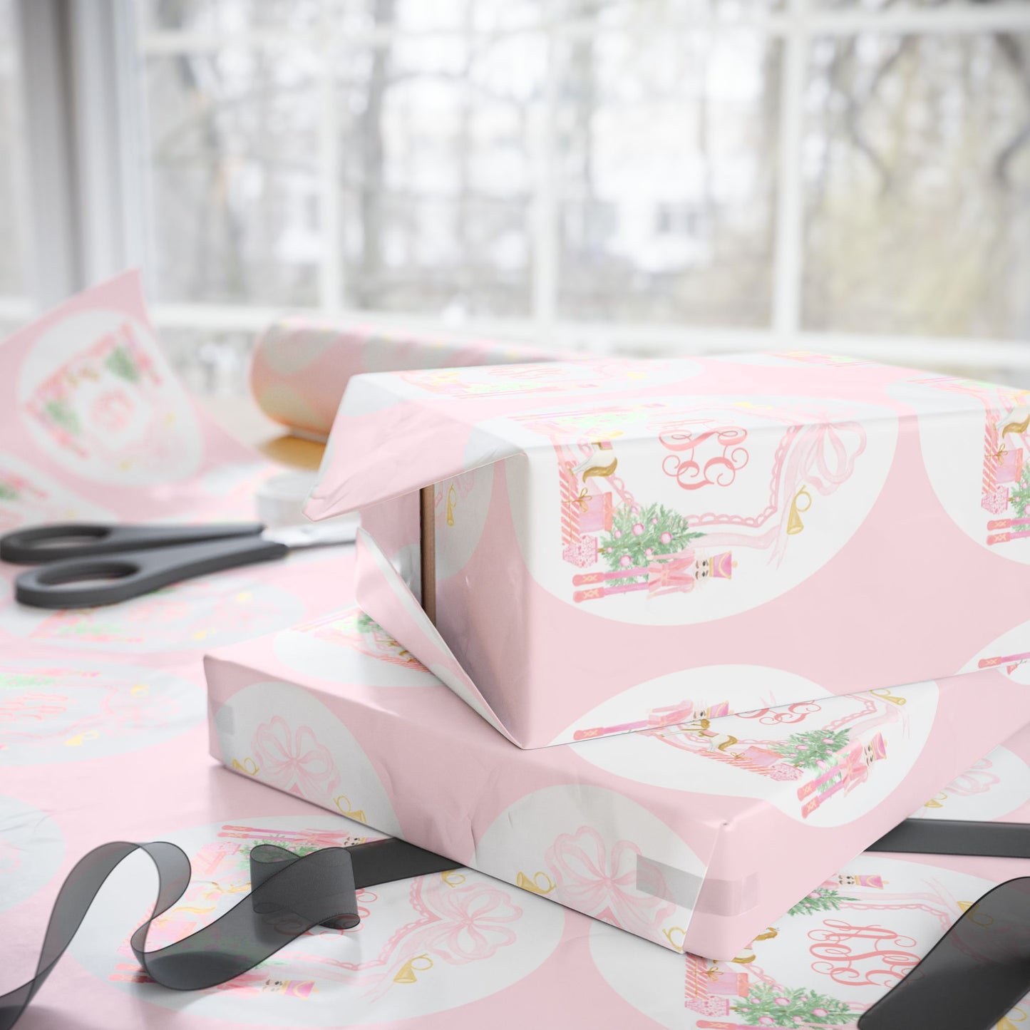 Personalized Nutcracker Wrapping Papers