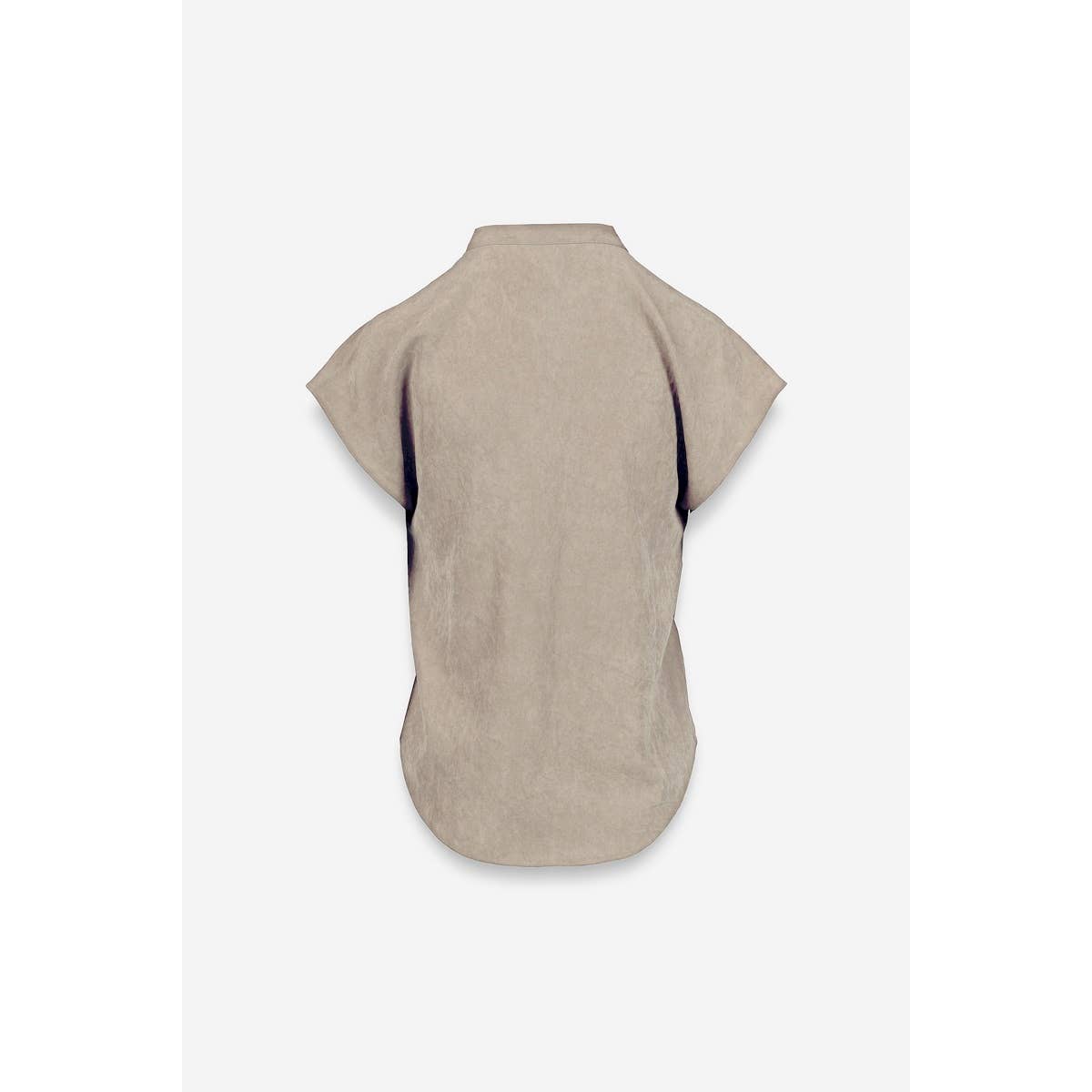 Soft Matte Drop Shoulder Blouse