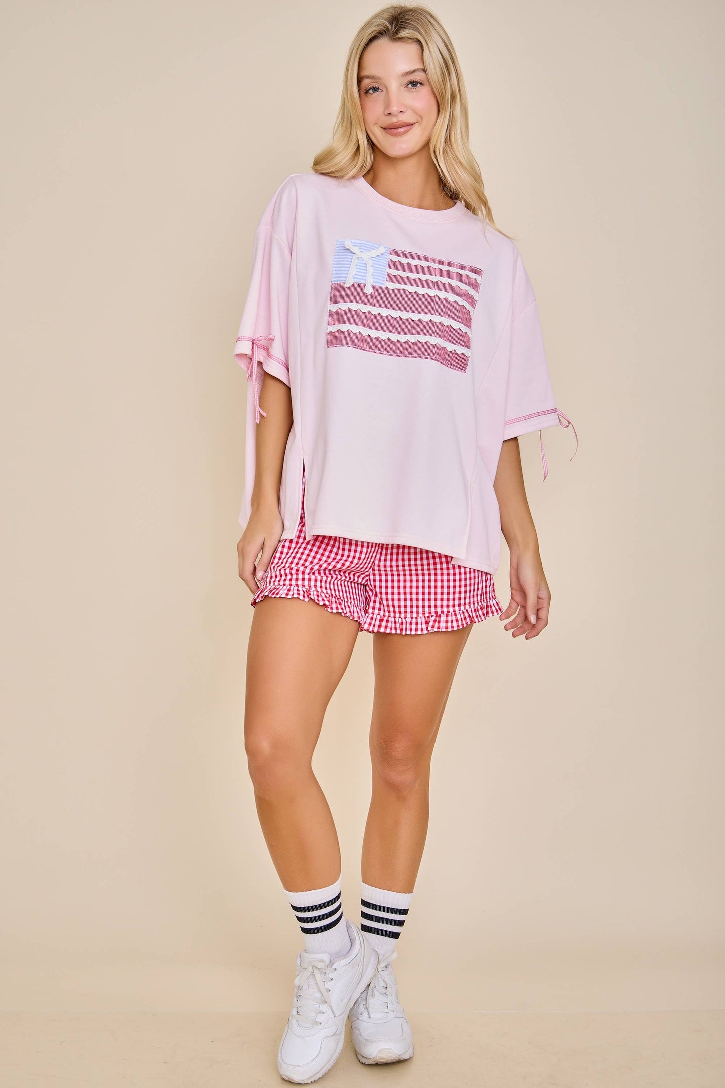 Miss Americana Bow Sleeve Top