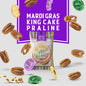 King Cake Mardi Gras Pralines
