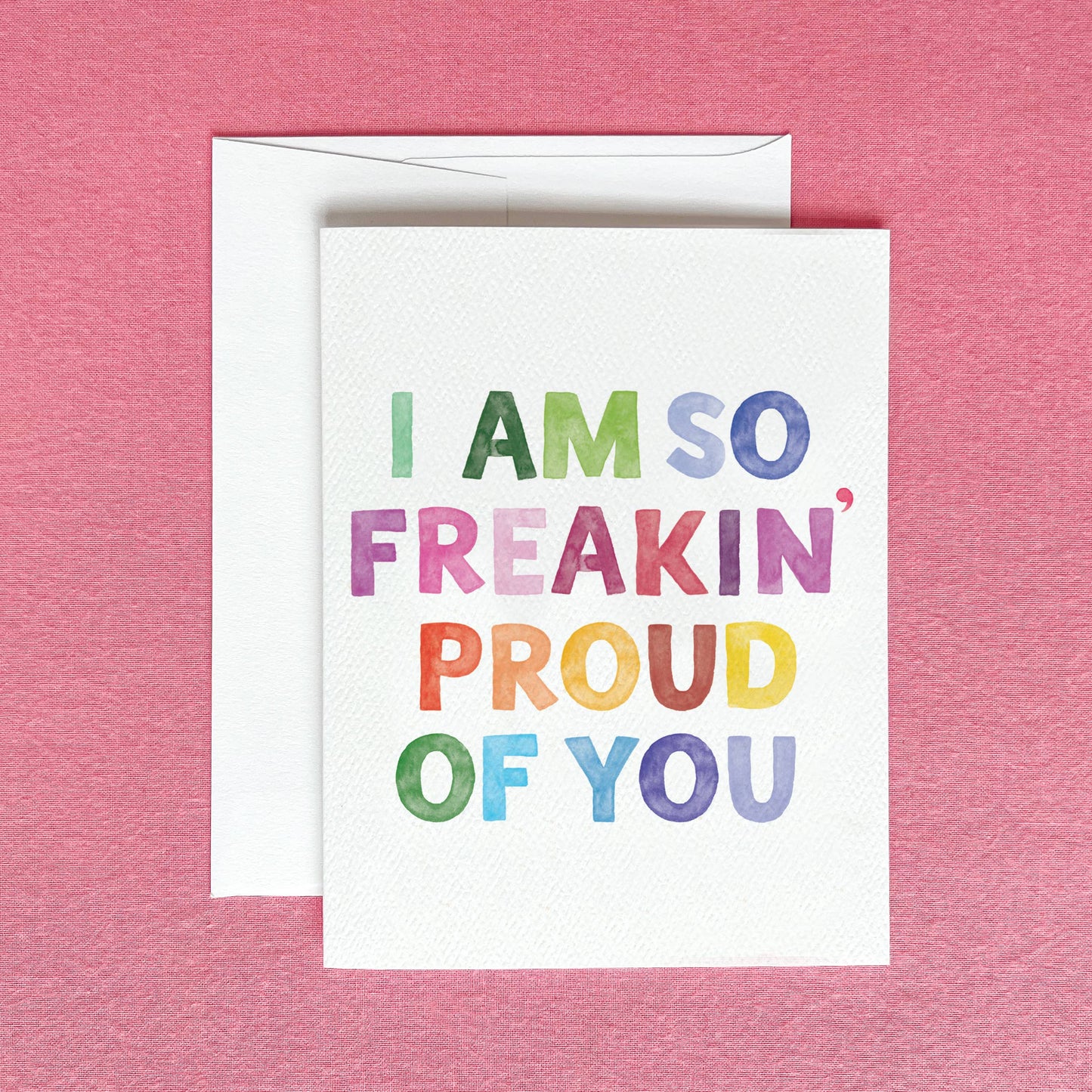 So Freakin' Proud of You Greeting Card | Graduation Card