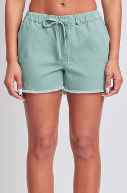 Evergreen Junior Frayed Hem Pull-on Shorts