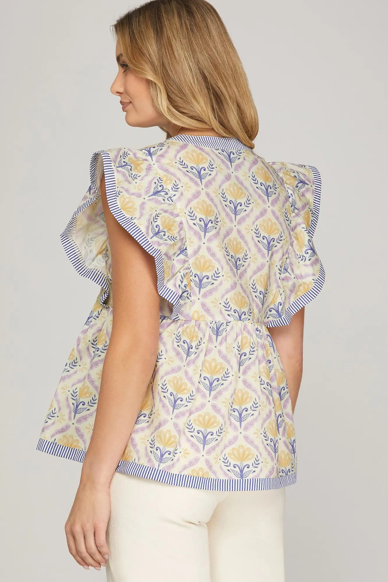 Ruffle Garden Blouse