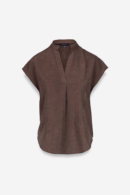 Soft Matte Drop Shoulder Blouse