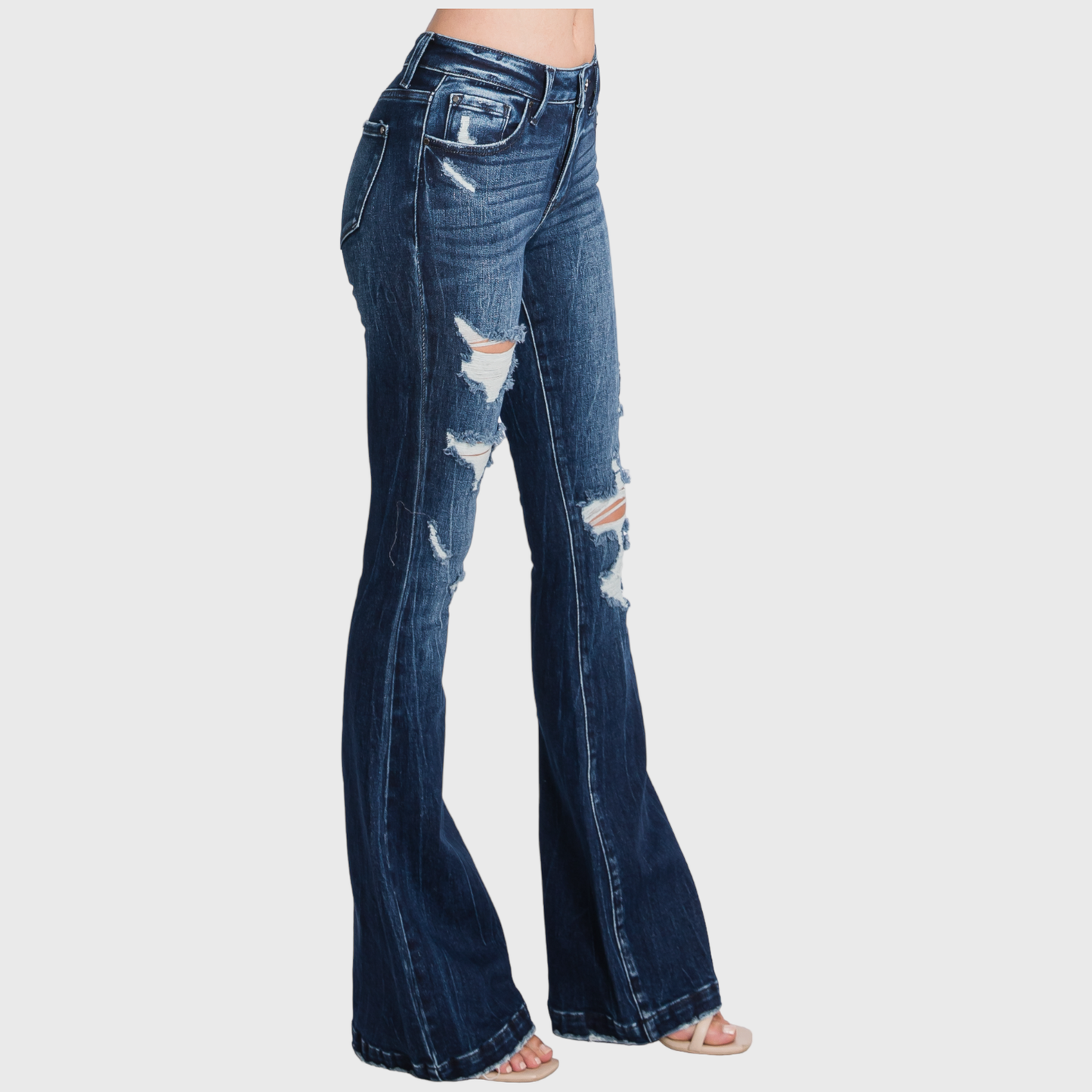 Petite Length Denver Flare Jeans