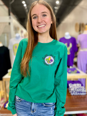 Adult Mardi Gras Bayou Bougie Printed Tee