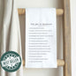 Art of Marriage Cotton Tea Towel