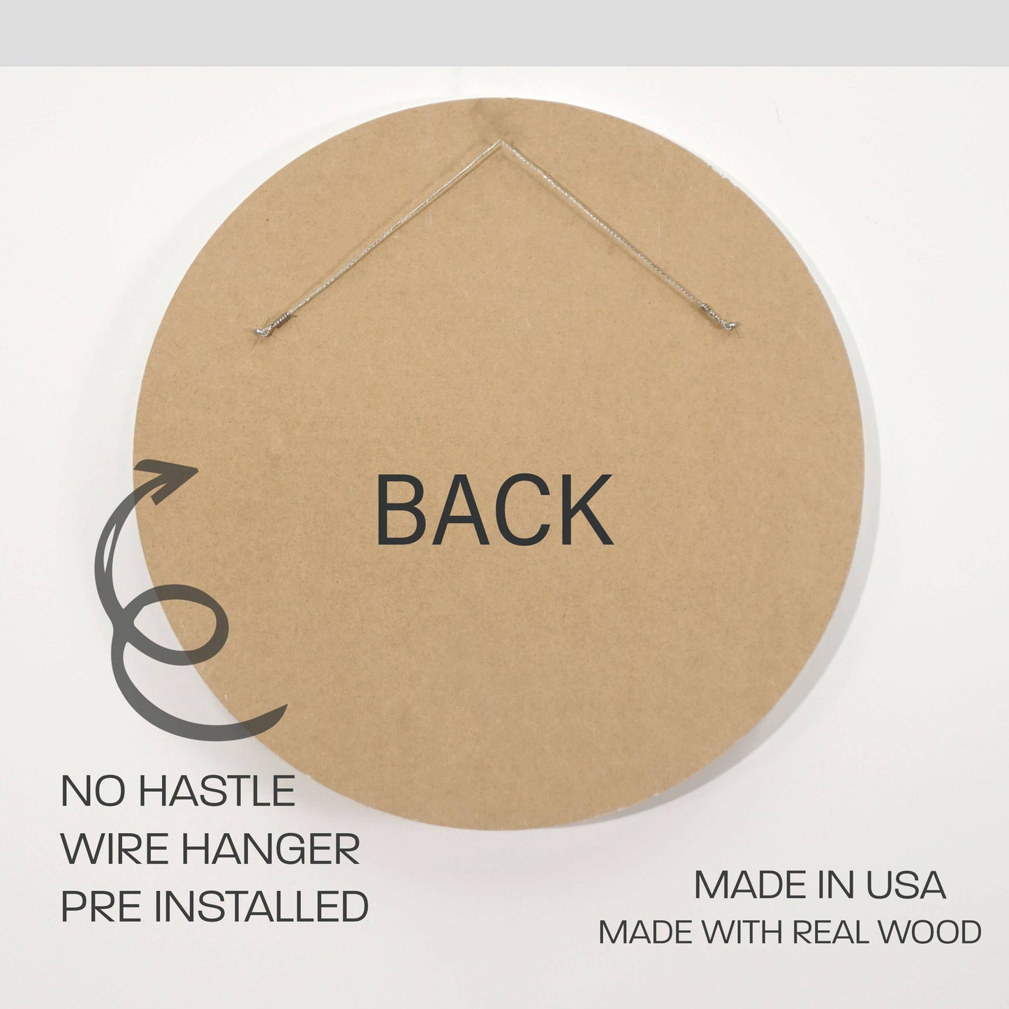 Marriage Prayer Round Wooden Sign