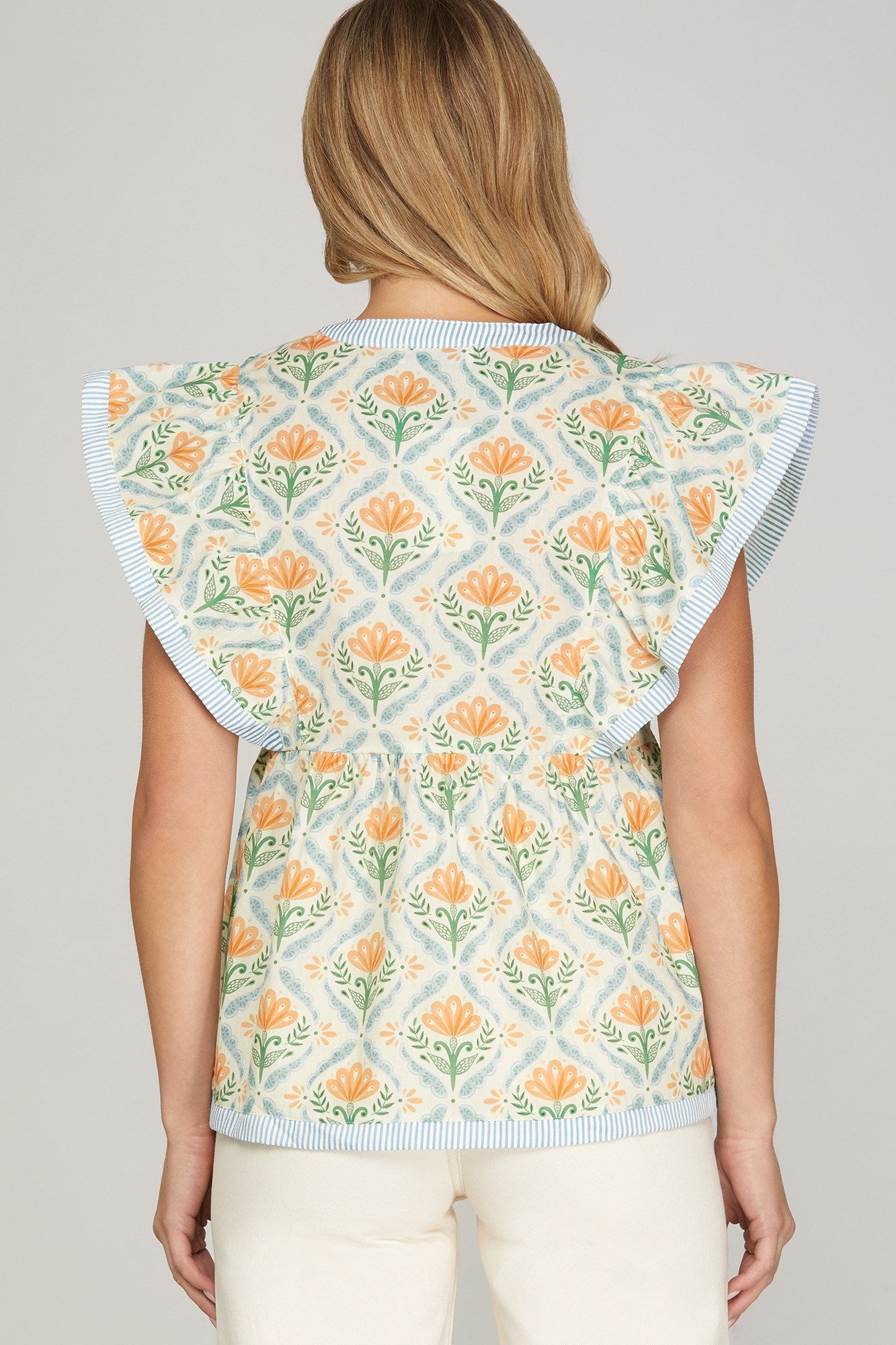 Ruffle Garden Blouse