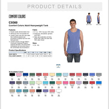 Load image into Gallery viewer, Bright Tropical Custom Monogram Comfort Colors Tee or Tank