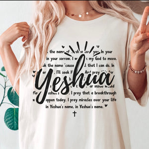 In the Name of Yeshua tee