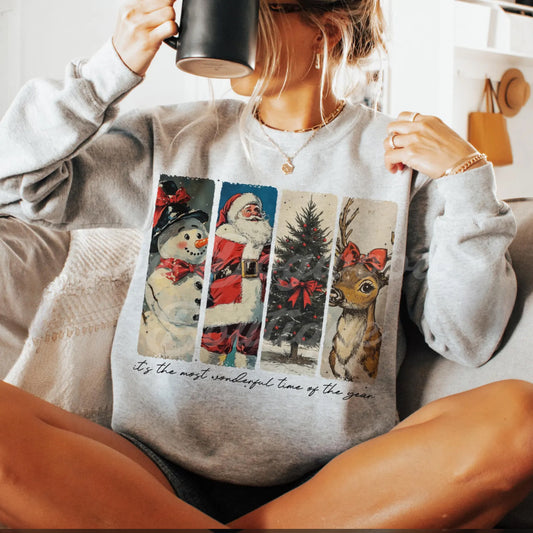 Classic Christmas Icons Sweatshirt