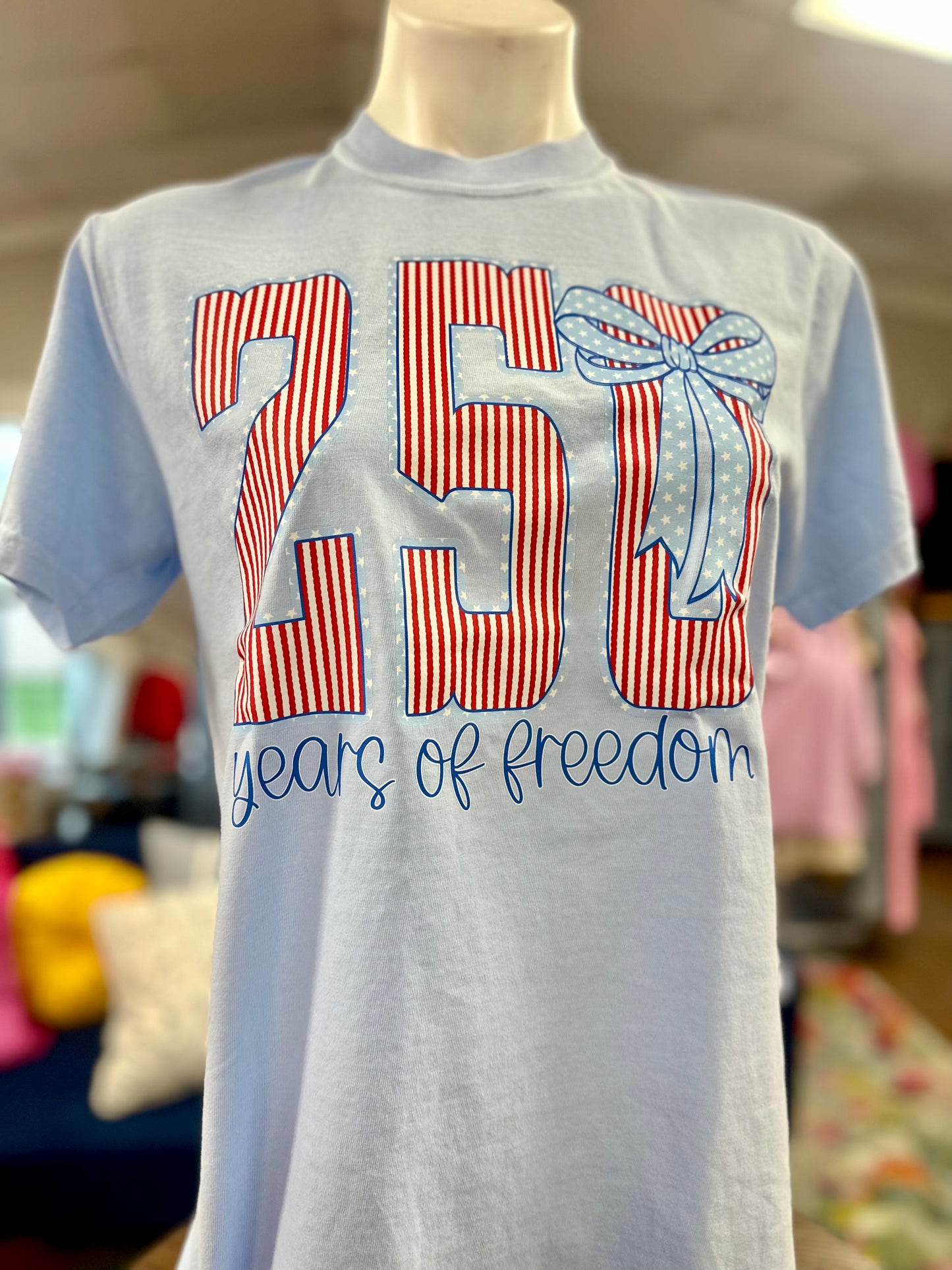 250 Years of Freedom Comfort Colors Tee