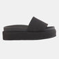 Footbed Platform Slide Sandals