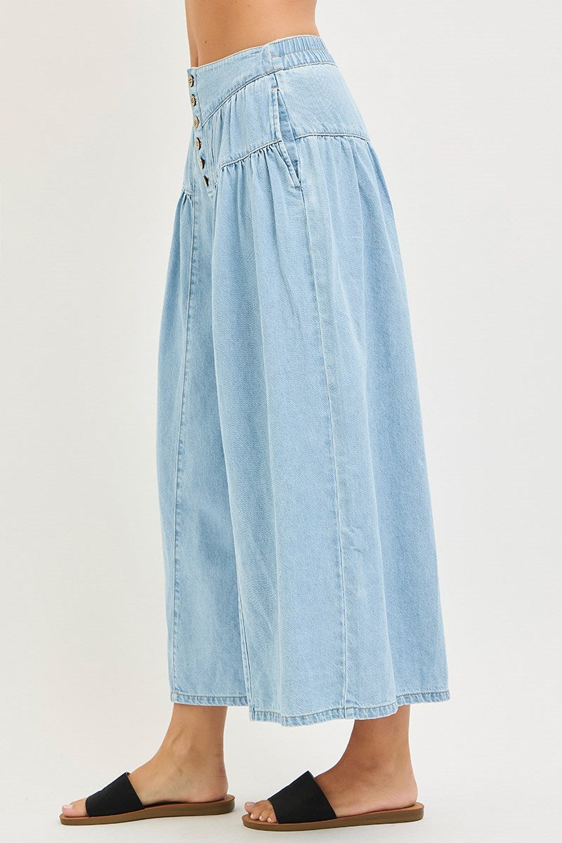 Risen | The Georgia Wide Leg Jeans
