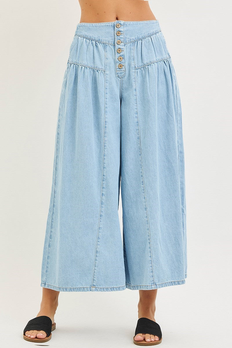 Risen | The Georgia Wide Leg Jeans