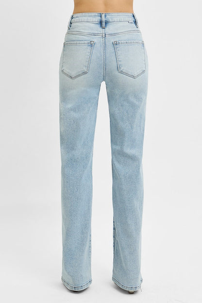 RISEN High Rise Wide Leg 90's Jeans