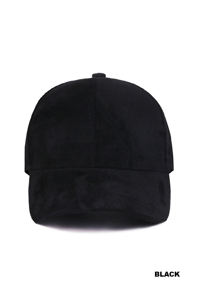 Classic Suede Baseball Cap